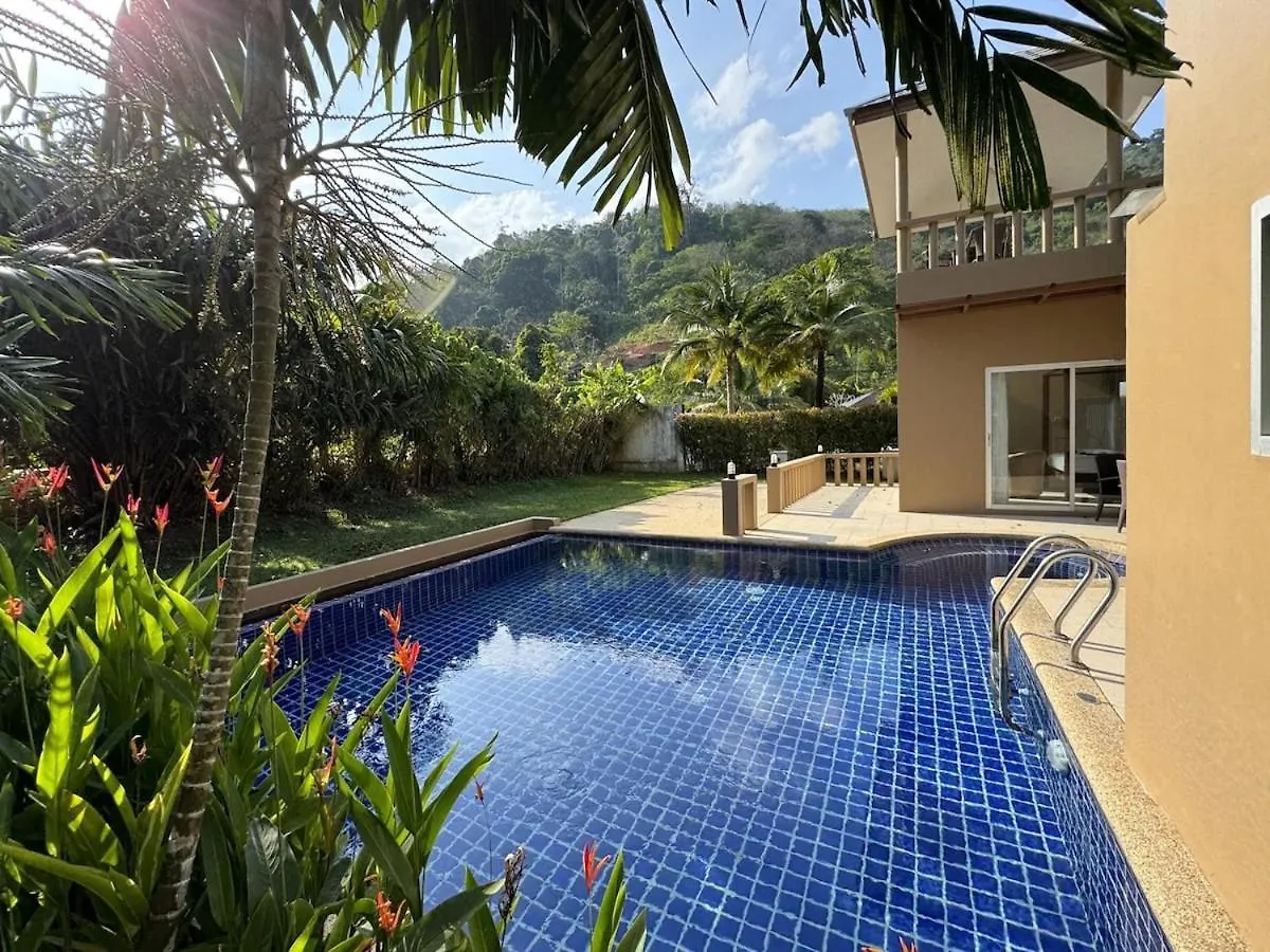 Nai Thon Villa With Pool, Garden, Rooftop Terrace Phuket