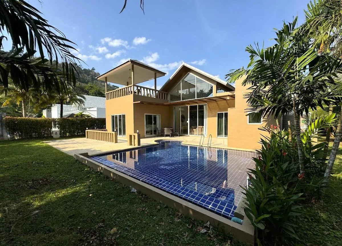 Nai Thon Villa With Pool, Garden, Rooftop Terrace Phuket